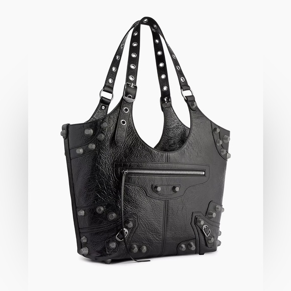 Balenciaga Medium Le Cagole Leather Tote NWT - Picture 3 of 16
